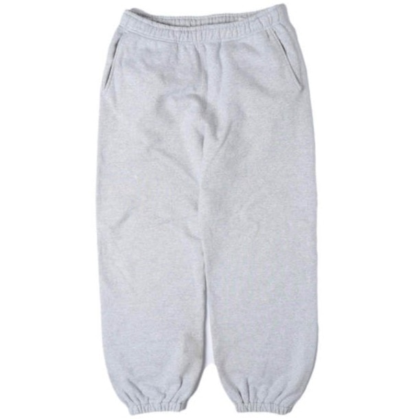 BEAMS ビームス 22SS 裏毛 ワイドスウェットパンツ 11-24-3295-458 M ASH GRAY イージー ボトムス g27816