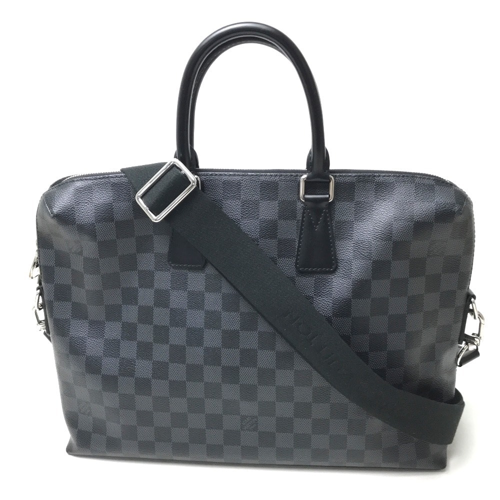 ルイヴィトン LOUIS VUITTON ポルト・ドキュマン・ジュール N48224 ダミエ・グラフィット  カバン 2WAY ビジネスバッグ ダミエグラフィットキャンバス ブラック