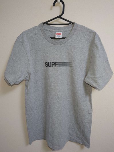 Supreme Motion Logo Tee "Ash Grey" (20SS)