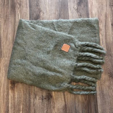 LOEWE Scarf "Forest Green"