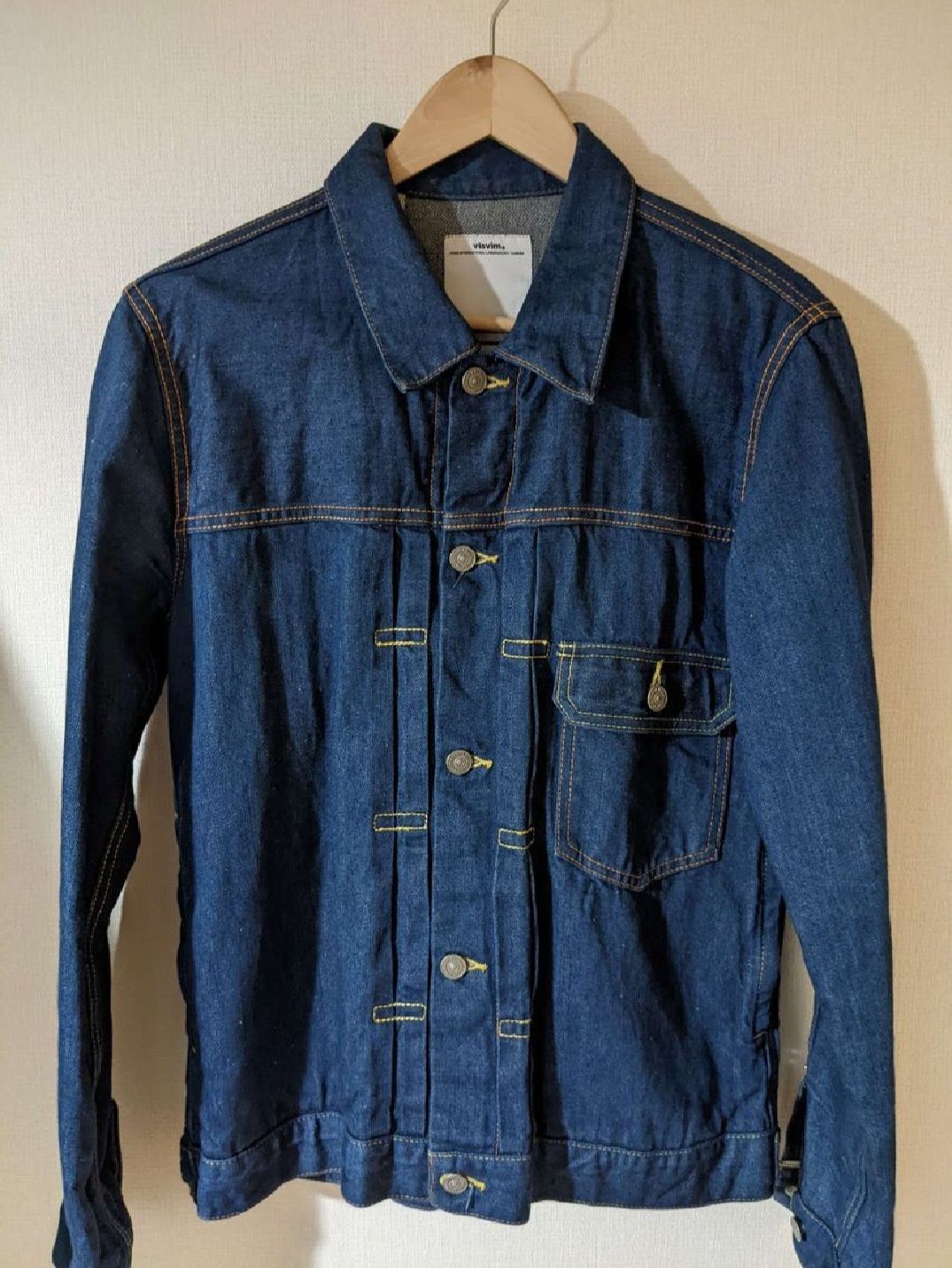 visvim SS 102 JKT ONE WASH "Indigo"
