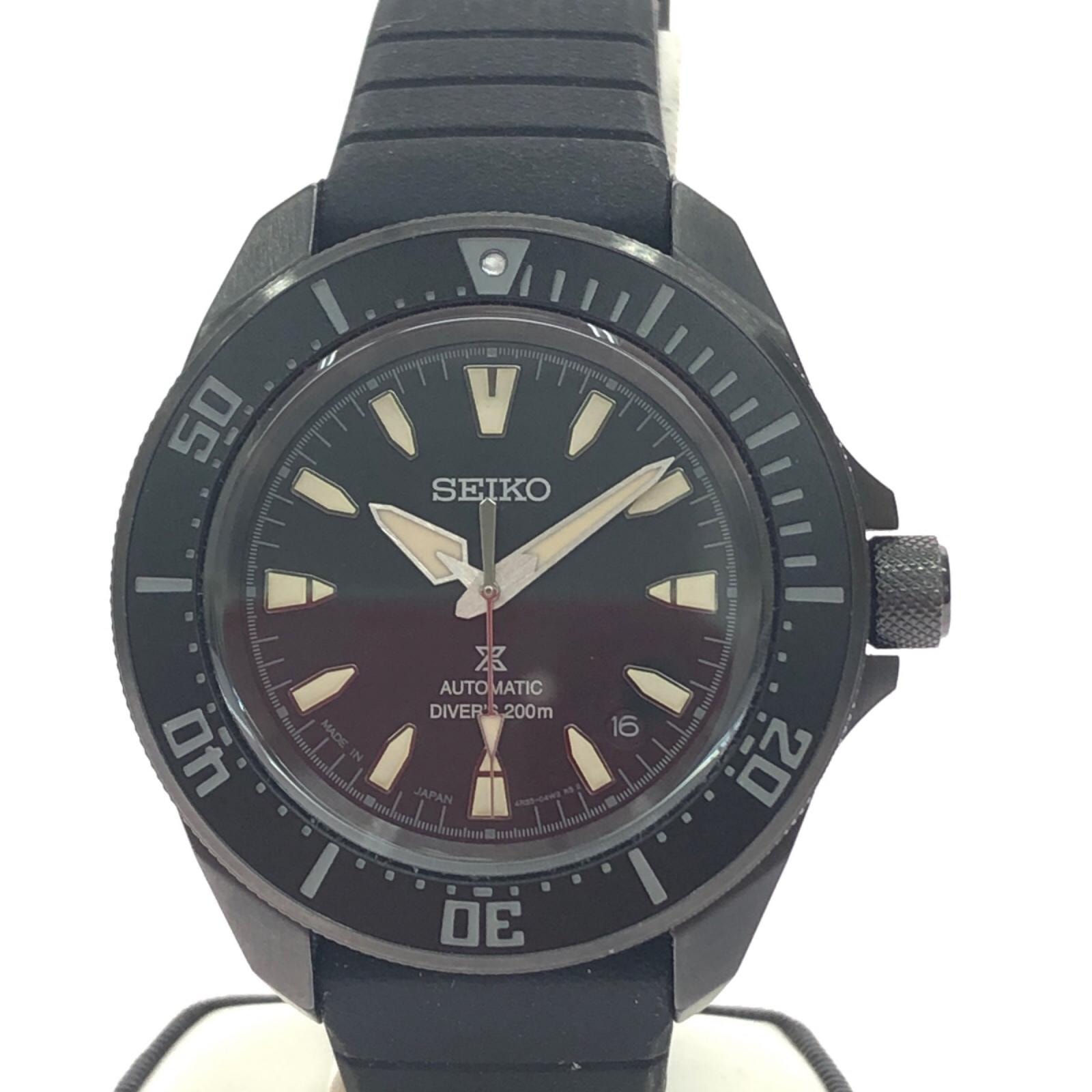 SEIKO セイコー メンズ腕時計 自動巻き PROSPEX プロスペックス ダイバーズウォッチ 4R35-06K0