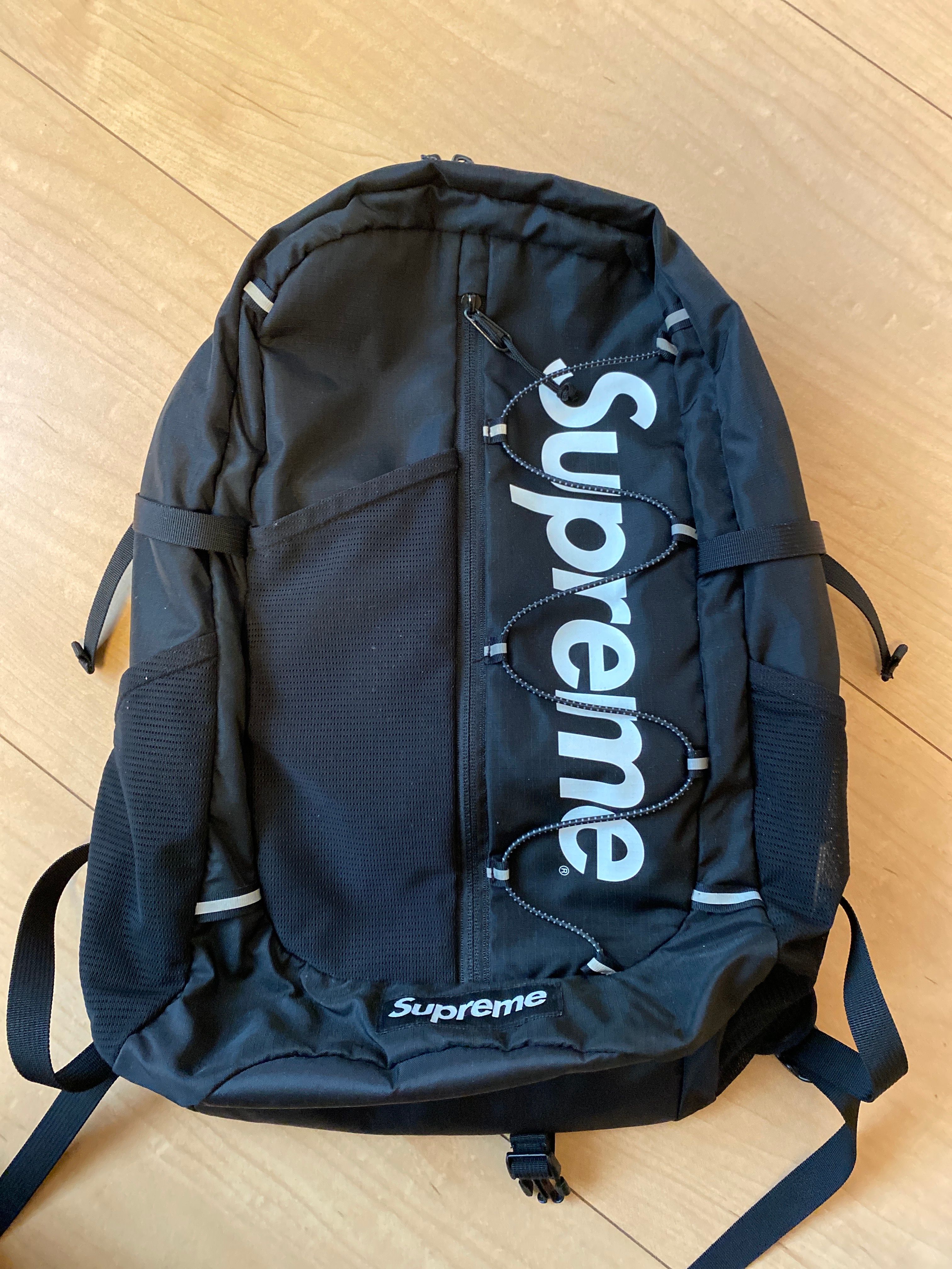 Supreme 2017SS Backpack "Black"
