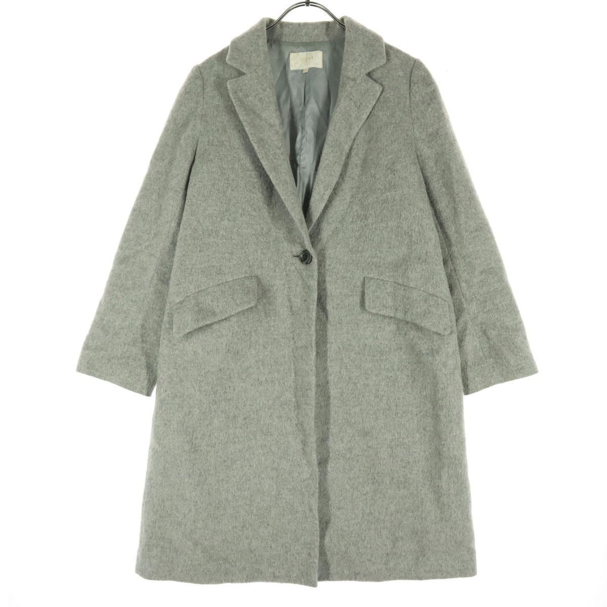 BEAMS HEART ビームスハート 長袖 チェスターコート M グレー