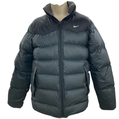 186004 NIKE ナイキ チェック柄 M リバーシブル メンズ
