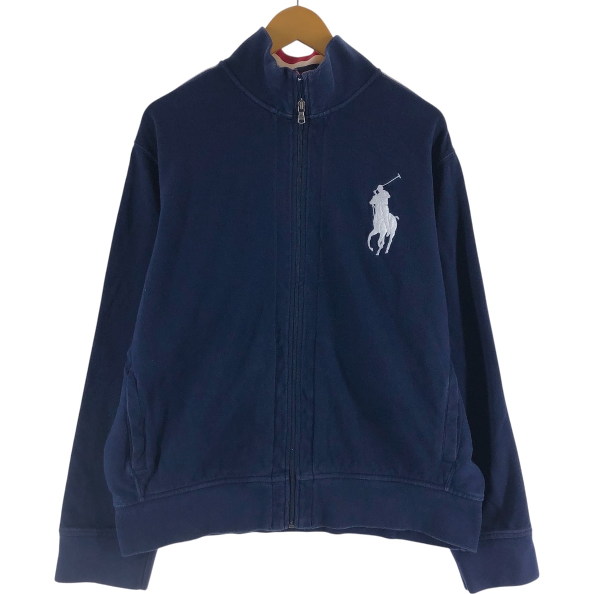 古着 ラルフローレン Ralph Lauren POLO by Ralph Lauren ビッグポニー フルジップスウェットシャツ トレーナー メンズXXL相当/eaa531500 【中古】 【250326】/eaa531500