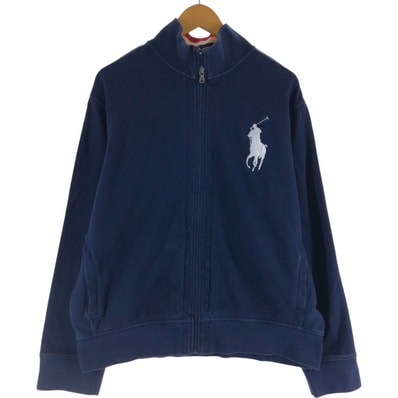 古着 ラルフローレン Ralph Lauren POLO by Ralph Lauren ビッグポニー フルジップスウェットシャツ トレーナー メンズXXL相当/eaa531500 【中古】 【250326】/eaa531500