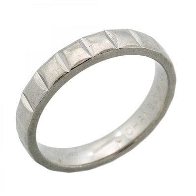 【6jeb0301】シャネル リング ショコラ Pt950 プラチナ #54【中古】レディース