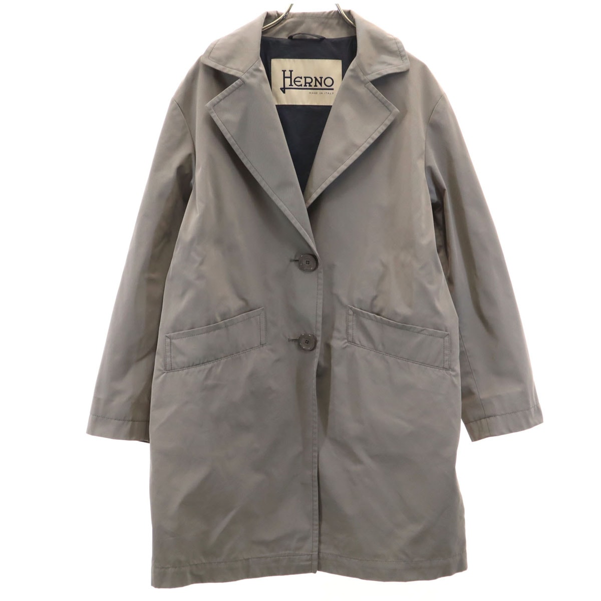 Herno ヘルノ イタリア製 コート 42 グレー系