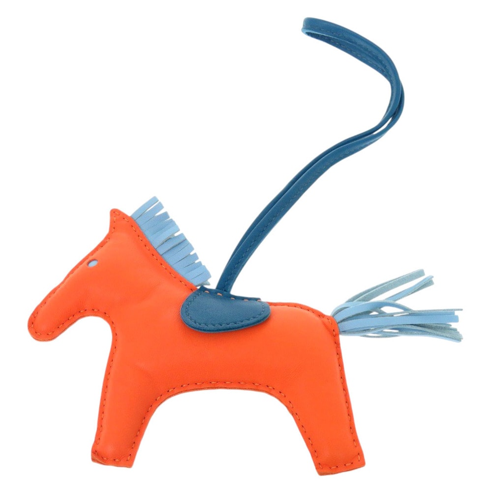 エルメス  ロデオMM チャーム   アニューミロ  セレステ イ