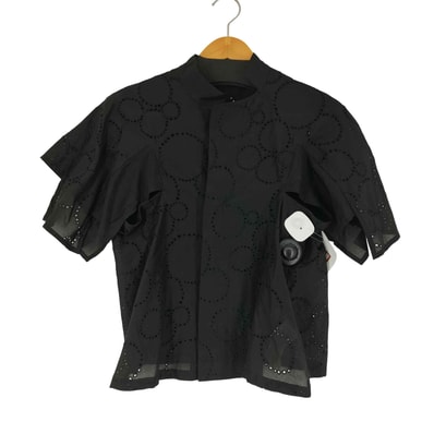 26SS LACE STAND COLLAR JACKET【1141590339756】