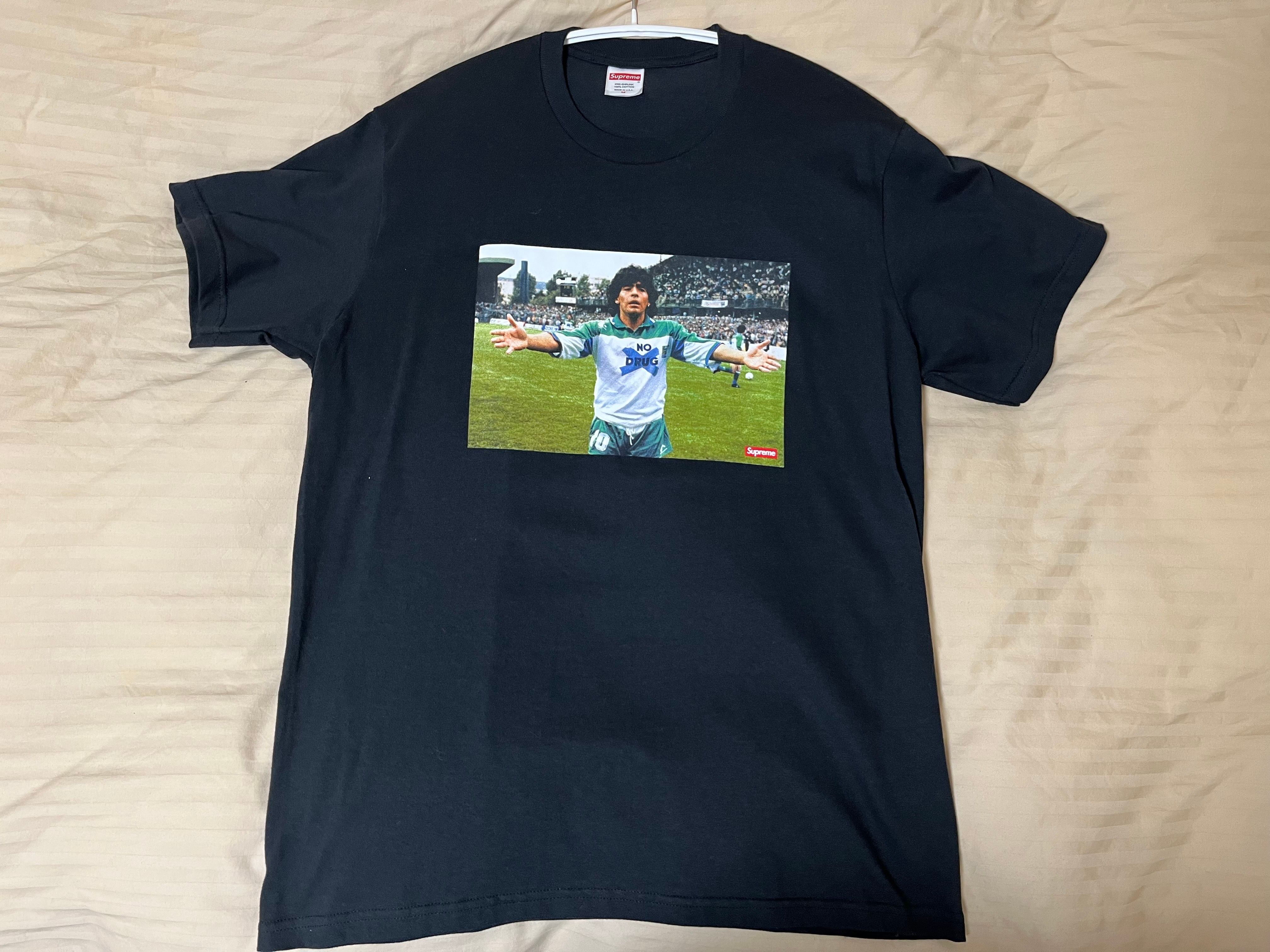 Supreme Maradona Tee "Black"
