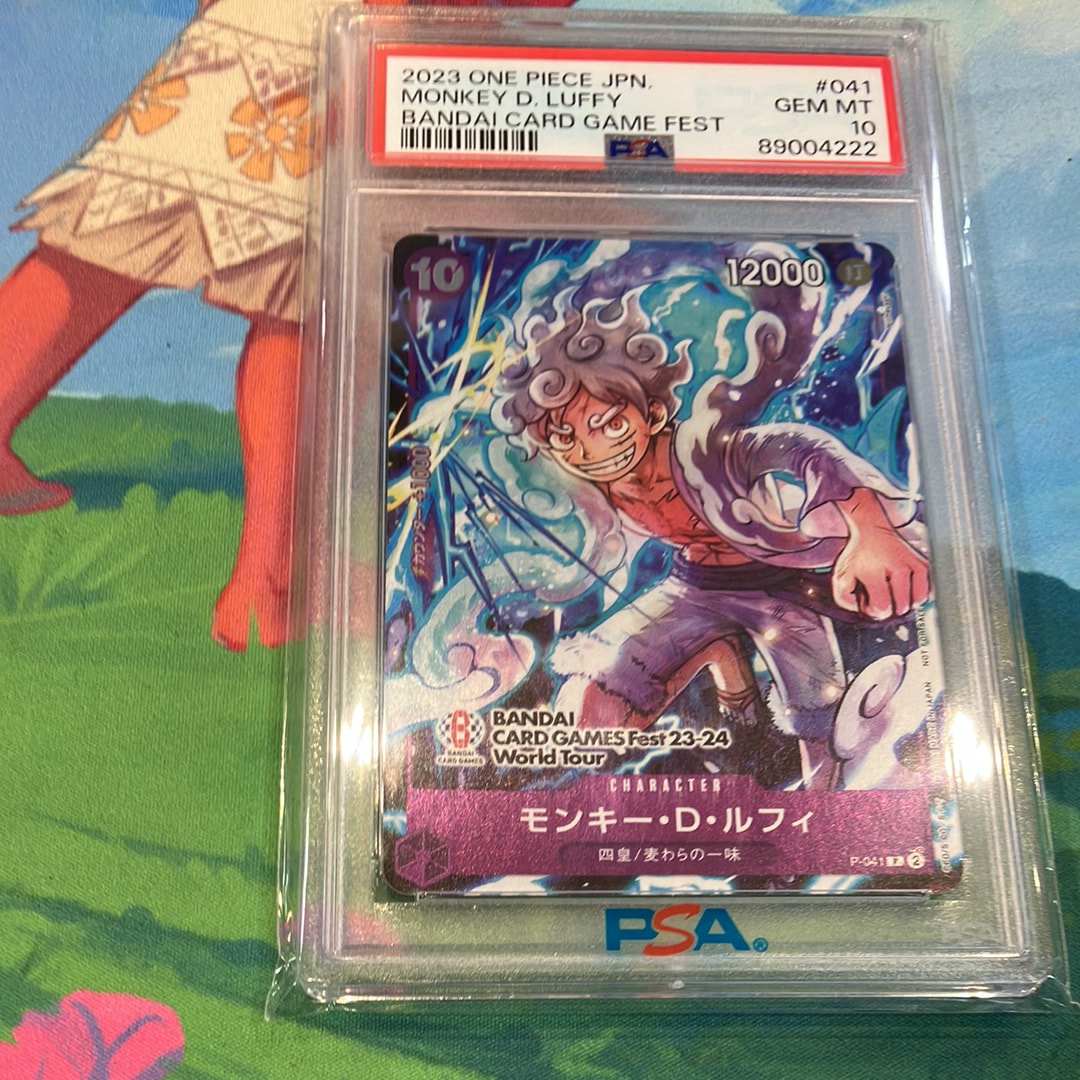 モンキー・D・ルフィ P [P-041] (BANDAI CARD GAMES Fest23-24 World Tour)