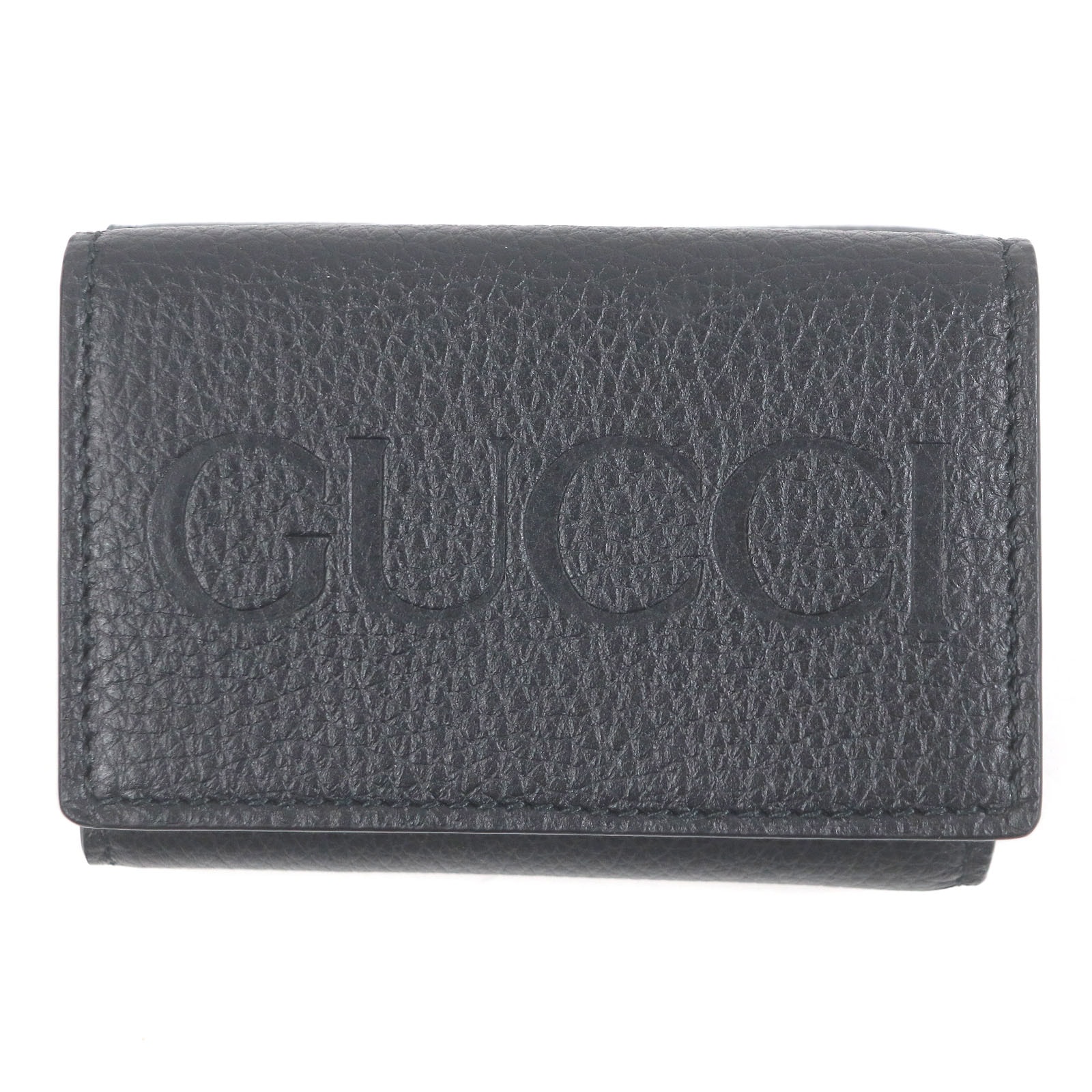 GUCCI Mini Wallet With Gucci Logo "Black"