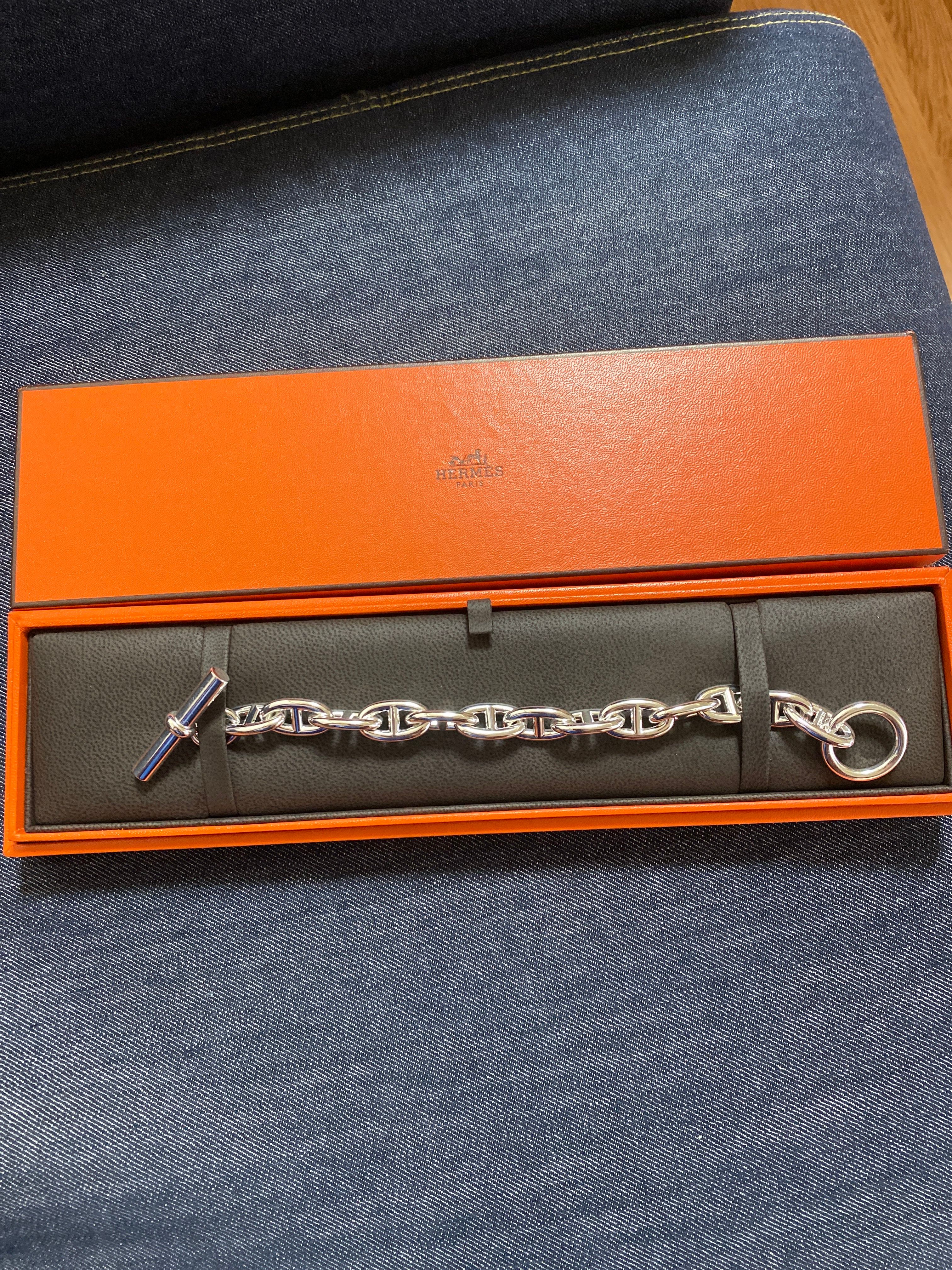 Hermes Chaine D'ancre GM Bracelet "Silver"