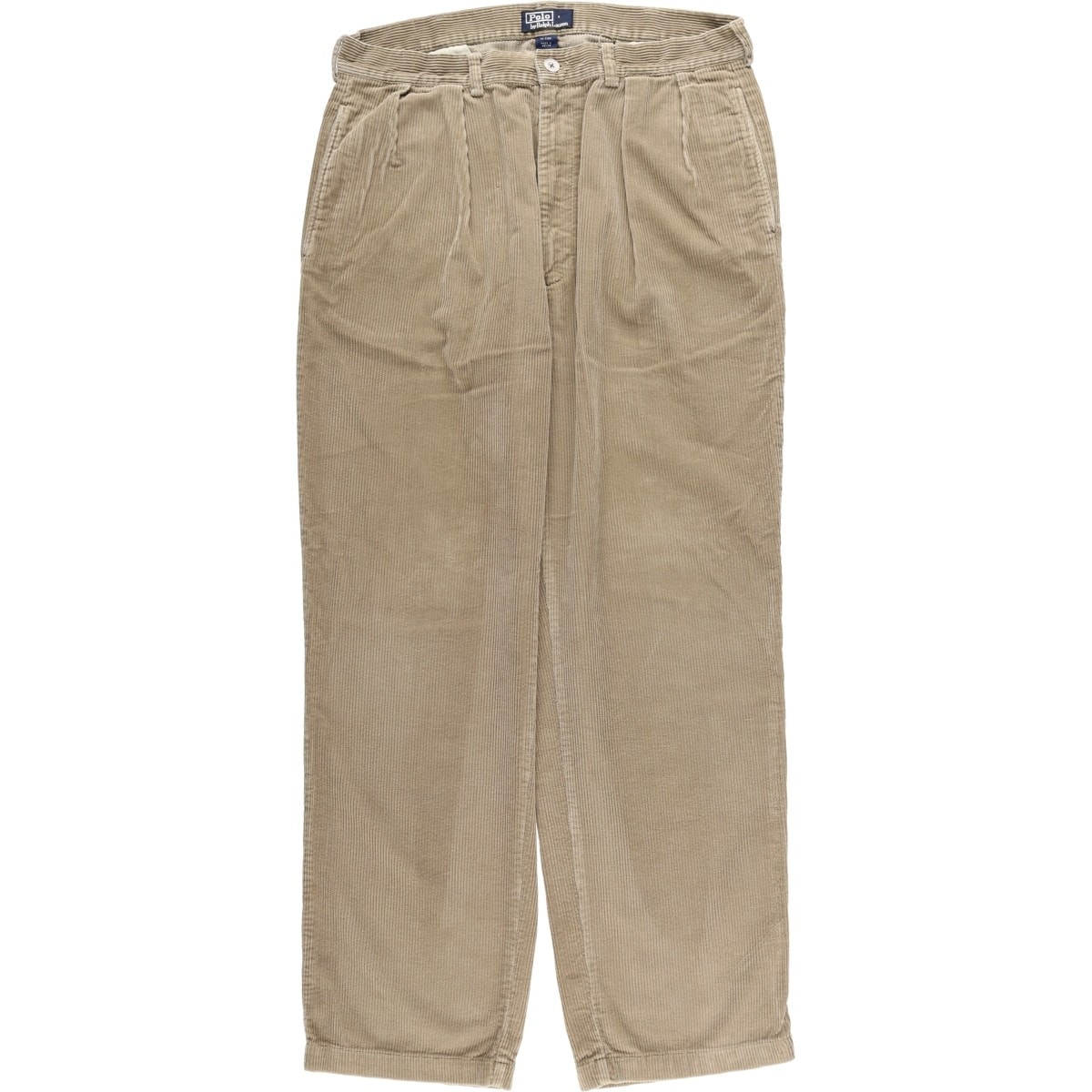 古着 ラルフローレン Ralph Lauren POLO by Ralph Lauren ANDREW PANT ツータック コーデュロイパンツ メンズw35相当/eaa627378
