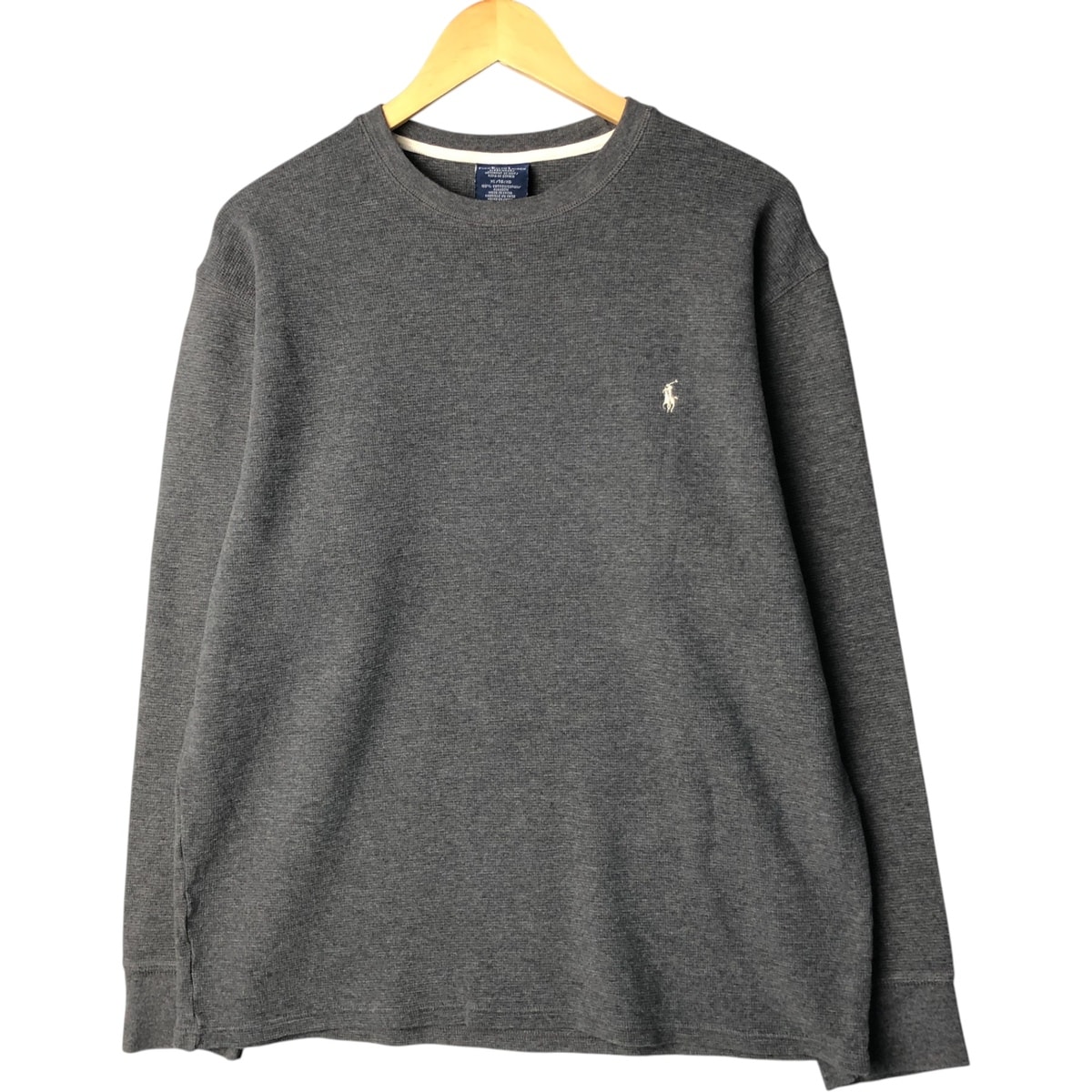 古着 ラルフローレン Ralph Lauren POLO RALPH LAUREN SLEEPWEAR サーマルロンT ワッフル メンズXL相当/eaa529736