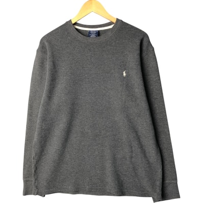 古着 ラルフローレン Ralph Lauren POLO RALPH LAUREN SLEEPWEAR サーマルロンT ワッフル メンズXL相当/eaa529736