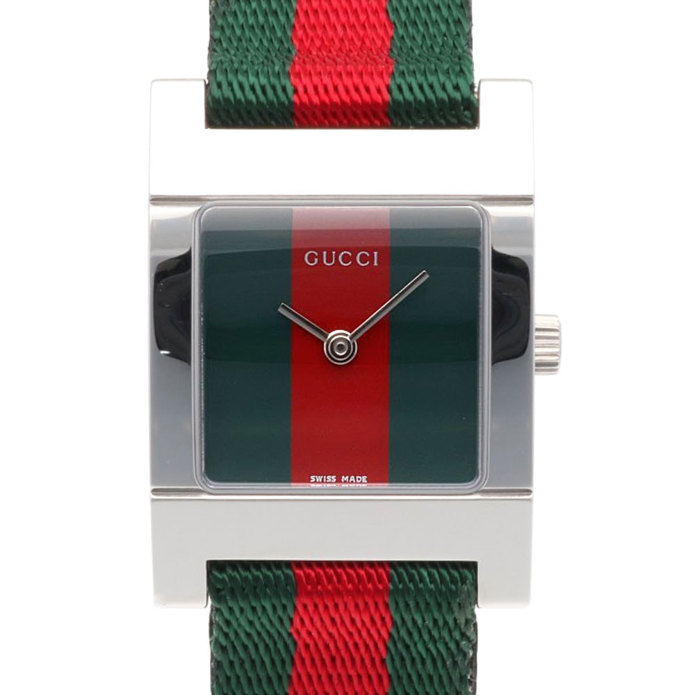 グッチ 腕時計 時計 ステンレススチール 7700L クオーツ ユニセックス 1年保証 GUCCI  中古