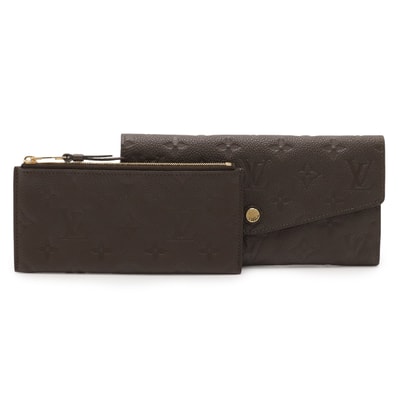 ルイ・ヴィトンポルトフォイユ・キュリーズ モノグラムアンプラント