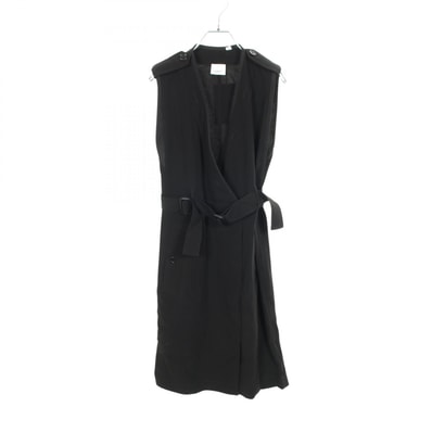 バーバリー BURBERRY ワンピース 衣料品 トップス シルク レディース ブラック系 8041043 【中古】