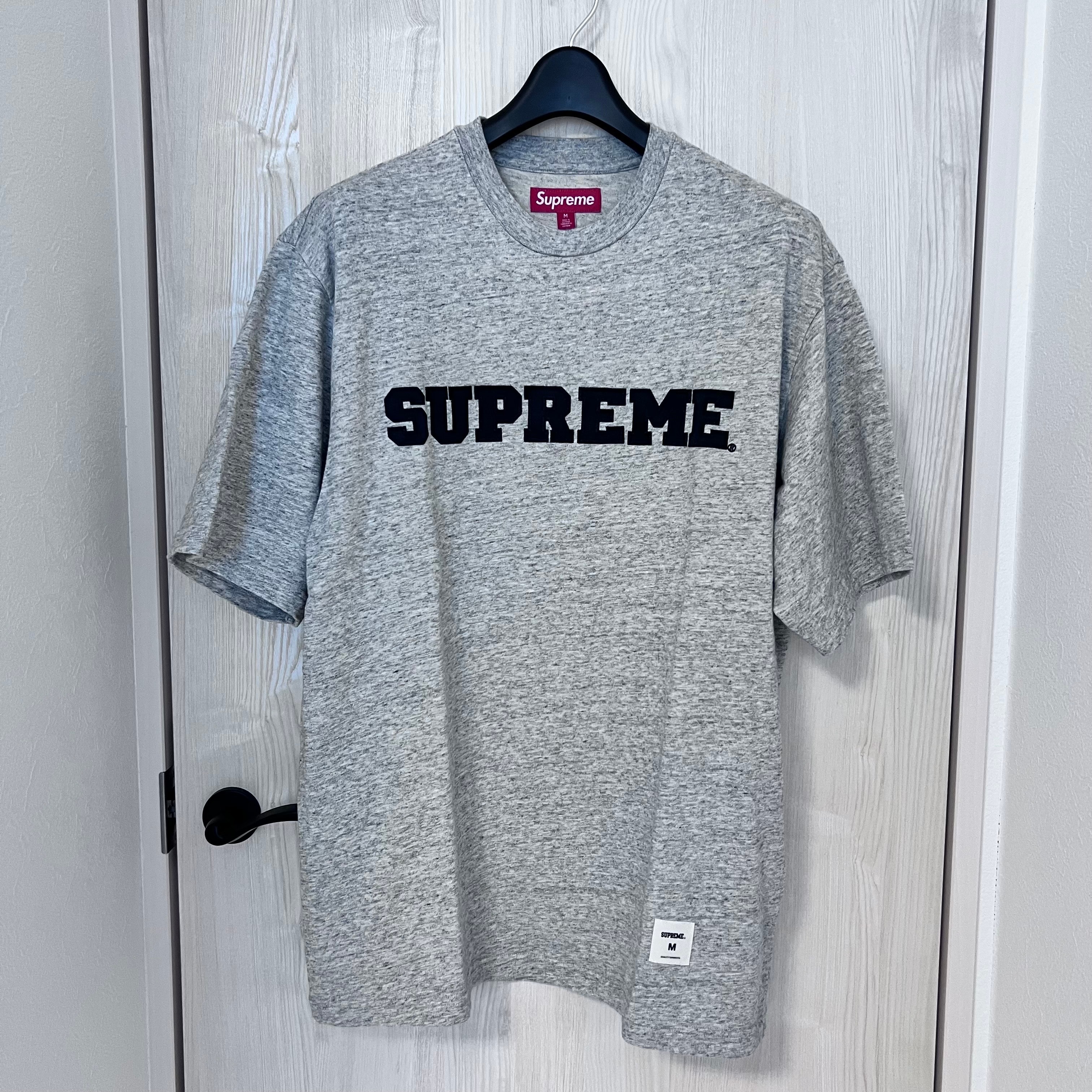Supreme Collegiate Applique S/S Top "Heather Grey"