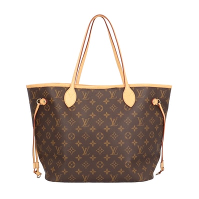 ルイヴィトン ネヴァーフルMM モノグラム トートバッグ モノグラムキャンバス M40156 ブラウン レディース LOUIS VUITTON 中古