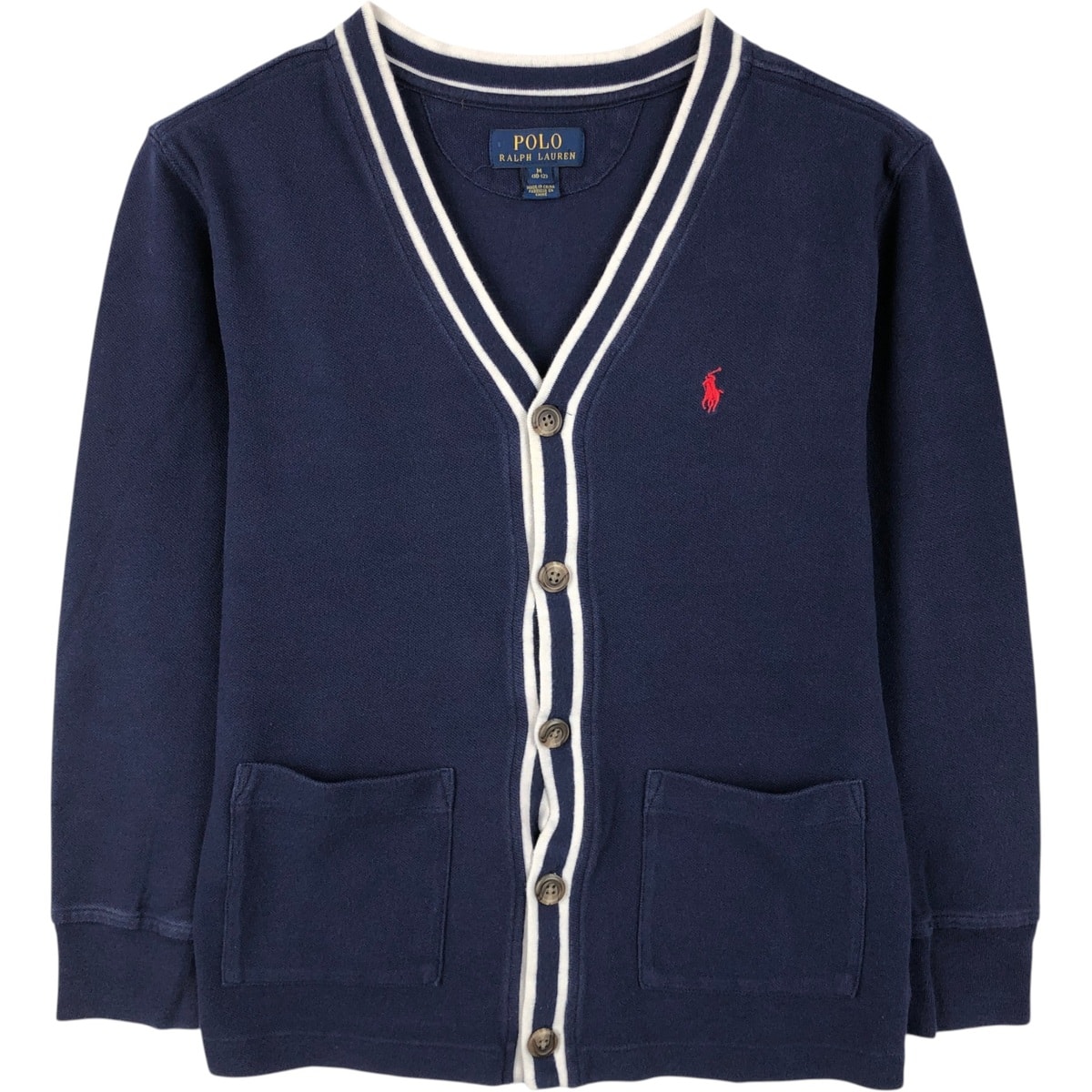 古着 ラルフローレン Ralph Lauren POLO RALPH LAUREN コットンニットカーディガン レディースS相当/eaa652763