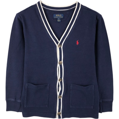 古着 ラルフローレン Ralph Lauren POLO RALPH LAUREN コットンニットカーディガン レディースS相当/eaa652763