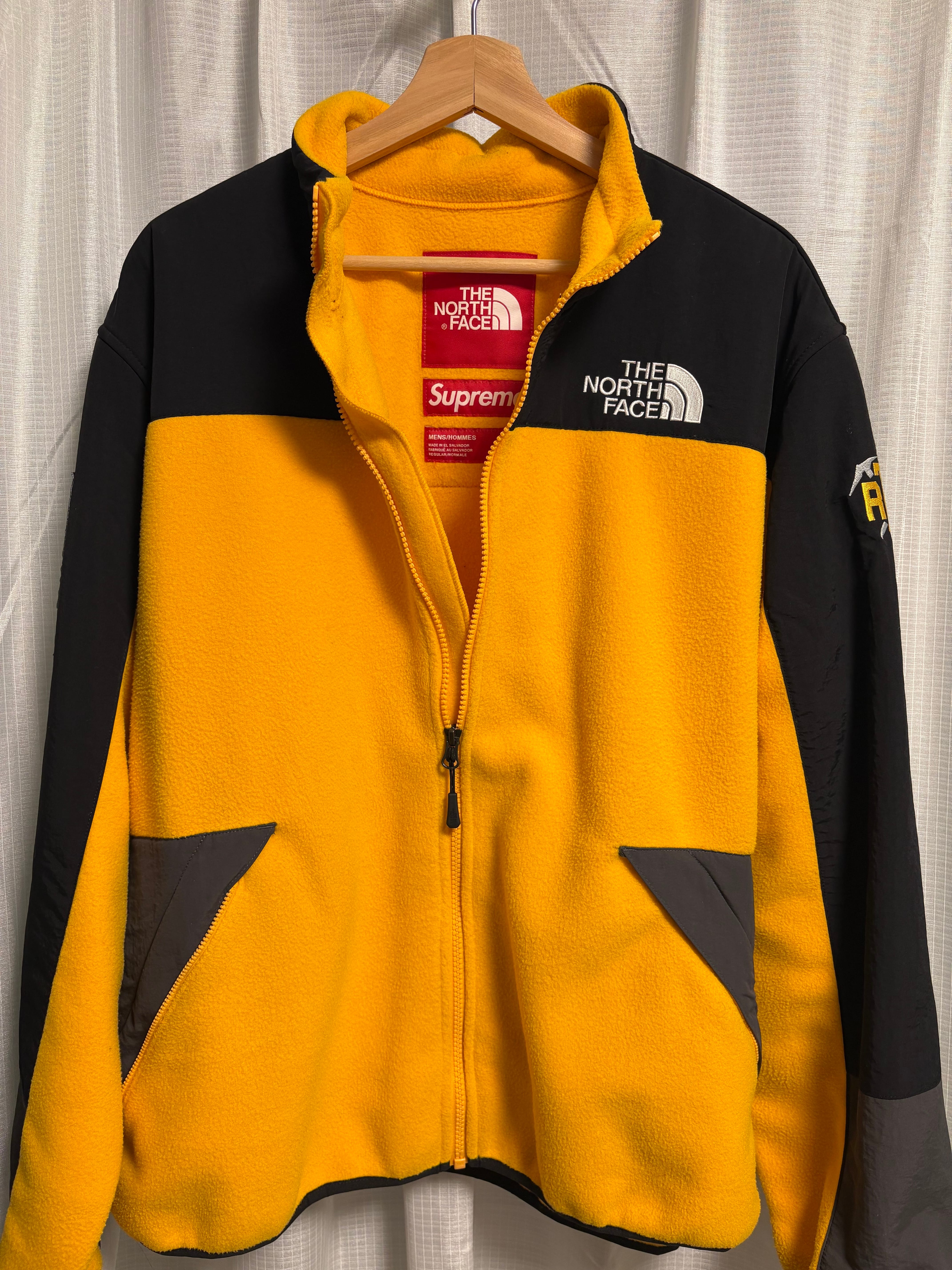 Supreme x The North Face RTG Fleece Jacket "Yellow"