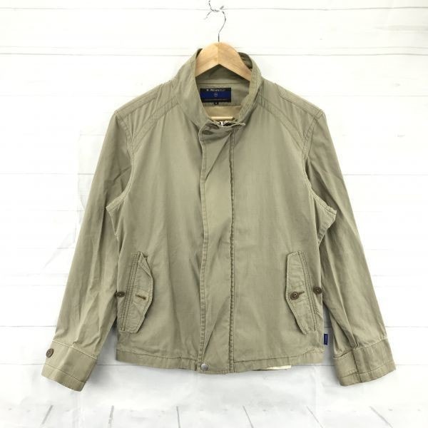 R.NEWBOLD/アールニューボールド★フード付き/コットンブルゾン/アウター【Mens-M/ベージュ】ジャケット/薄手モッズコート/ポールスミス◆BA356