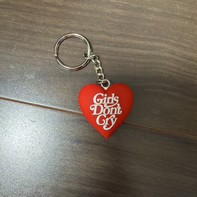 Girls Don't Cry KeyRing "Red"