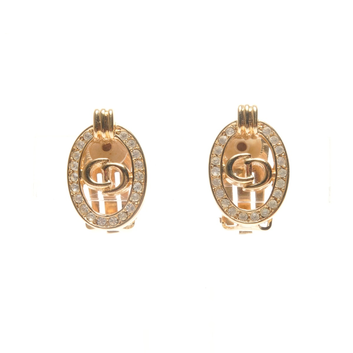 【クリスマス特別価格】 ディオール Dior CDロゴ イヤリング【中古】