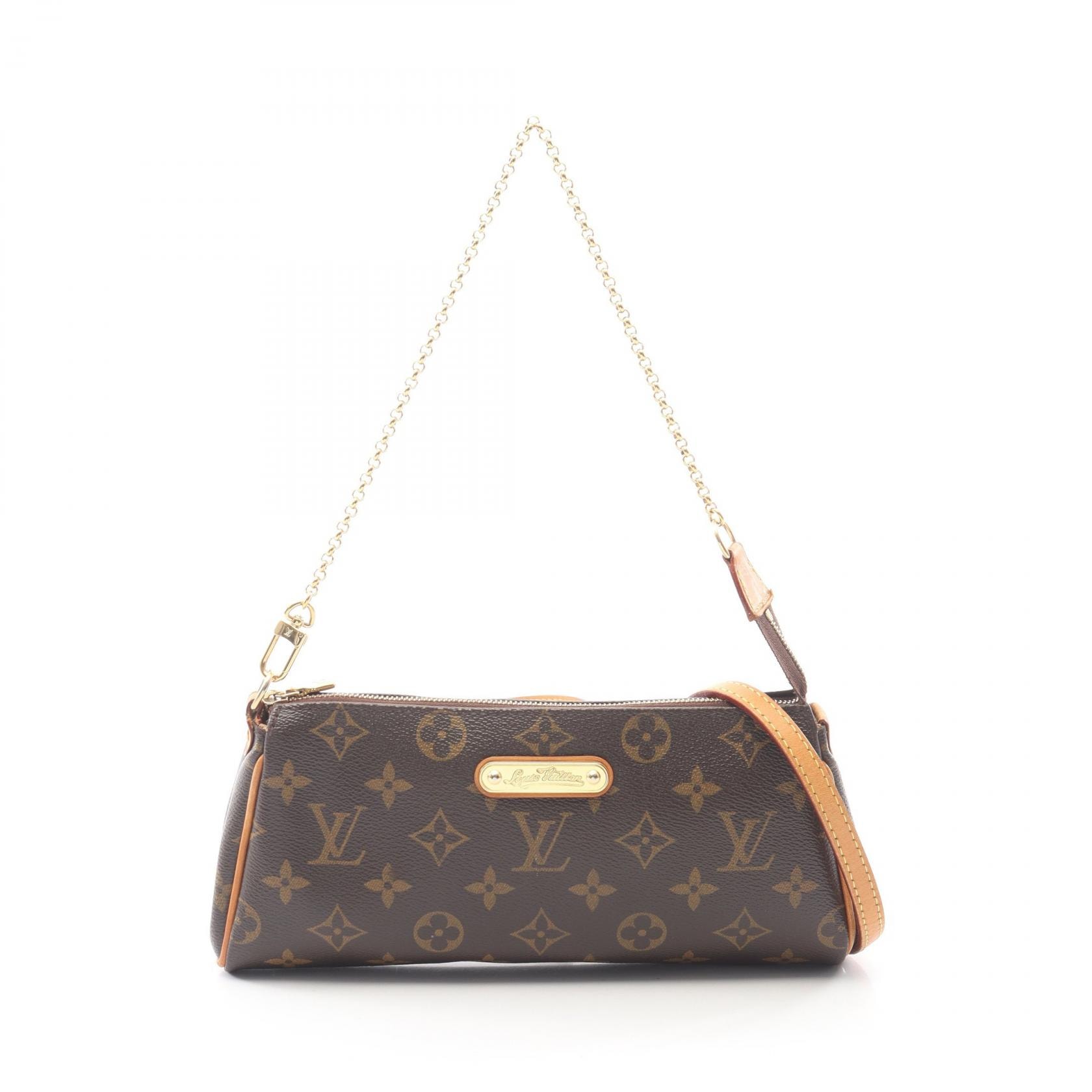 ルイ・ヴィトン LOUIS VUITTON エヴァ モノグラム 2WAY ショルダーバッグ バッグ PVCコーティングキャンバス レザー レディース ブラウン系 M95567 【中古】