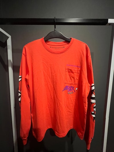 Chrome Hearts PPO Matty Boy Spark the Heart L/S T-Shirt "Red"