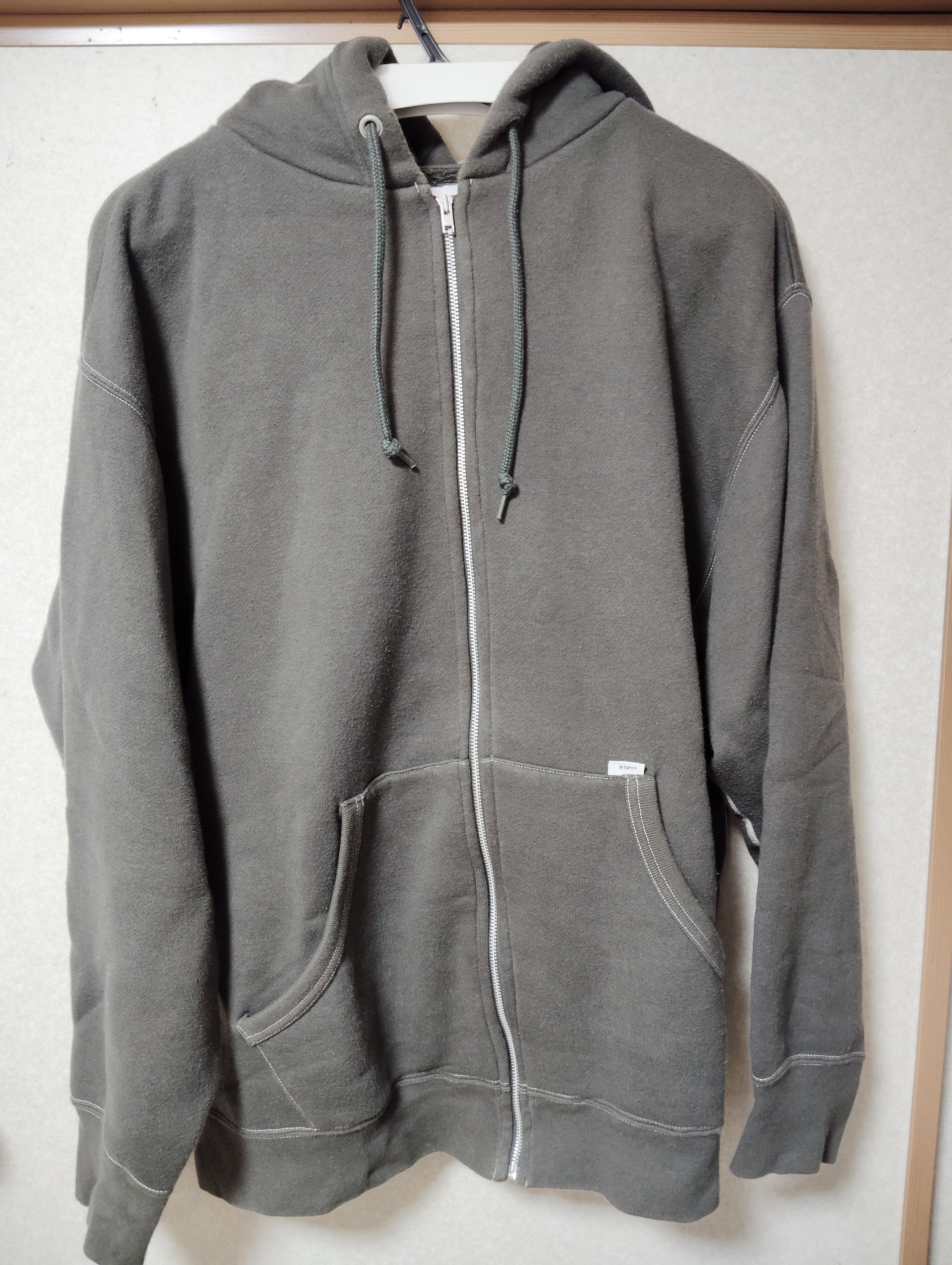 Wtaps BLANK / ZIP HOODED / COTTON "Black"