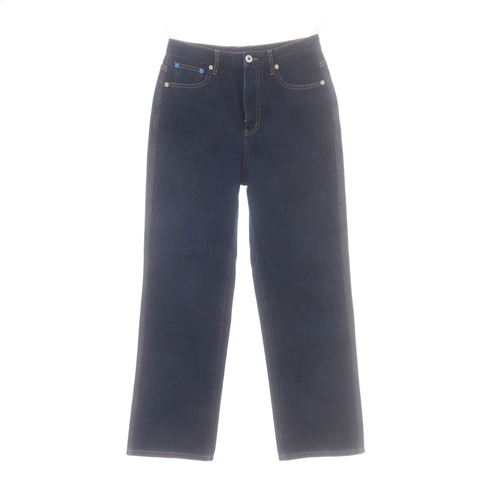 【中古】ビヨンド ザ バインズ Beyond The Vines コットン ジーンズ デニムパンツ ネイビー【サイズ27】【レディース】