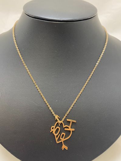 デイオール ロゴLOGO ハード ゴールド色 オシャレ