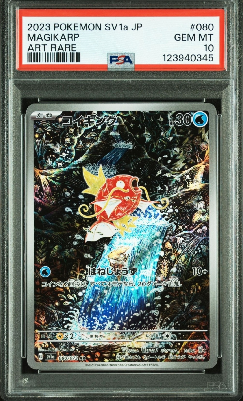 コイキング AR[SV1a 080/073](スカーレット&バイオレット 拡張パック「トリプレットビート」)