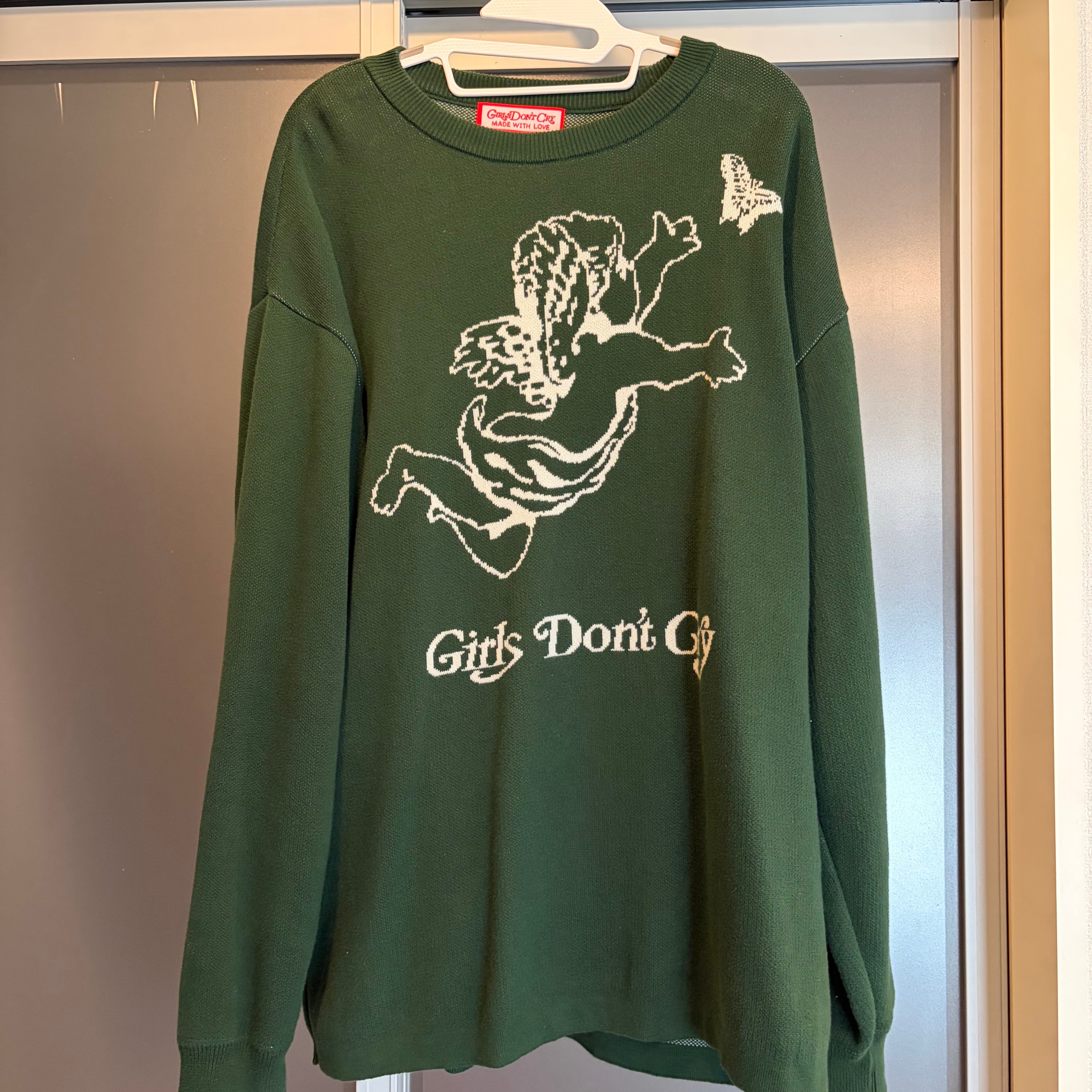 Girls Don't Cry Angel Knit "Green" / VERDY