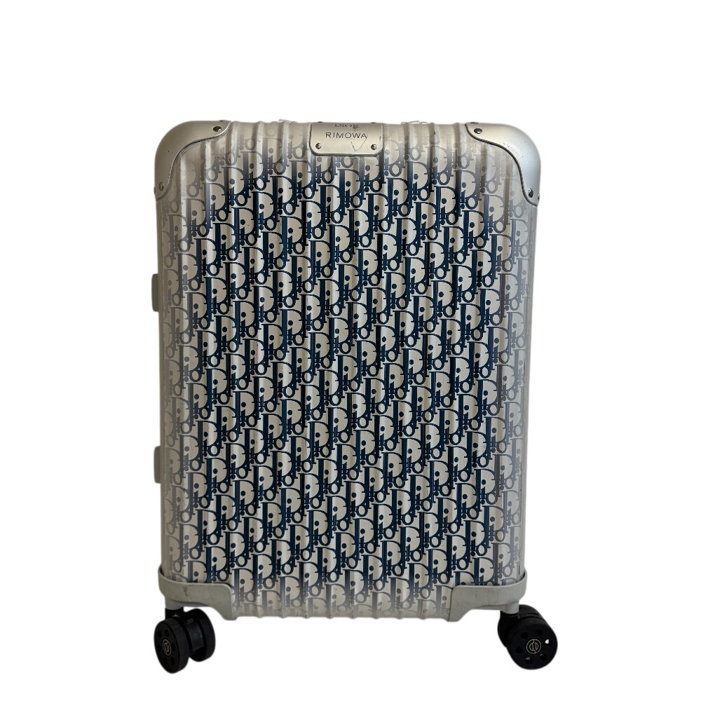 ディオール Dior キャリーバッグ リモワ シルバー