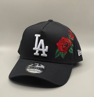 【限定発売】New Era 9FORTY ロサンゼルス・ドジャース ローズエンブレム