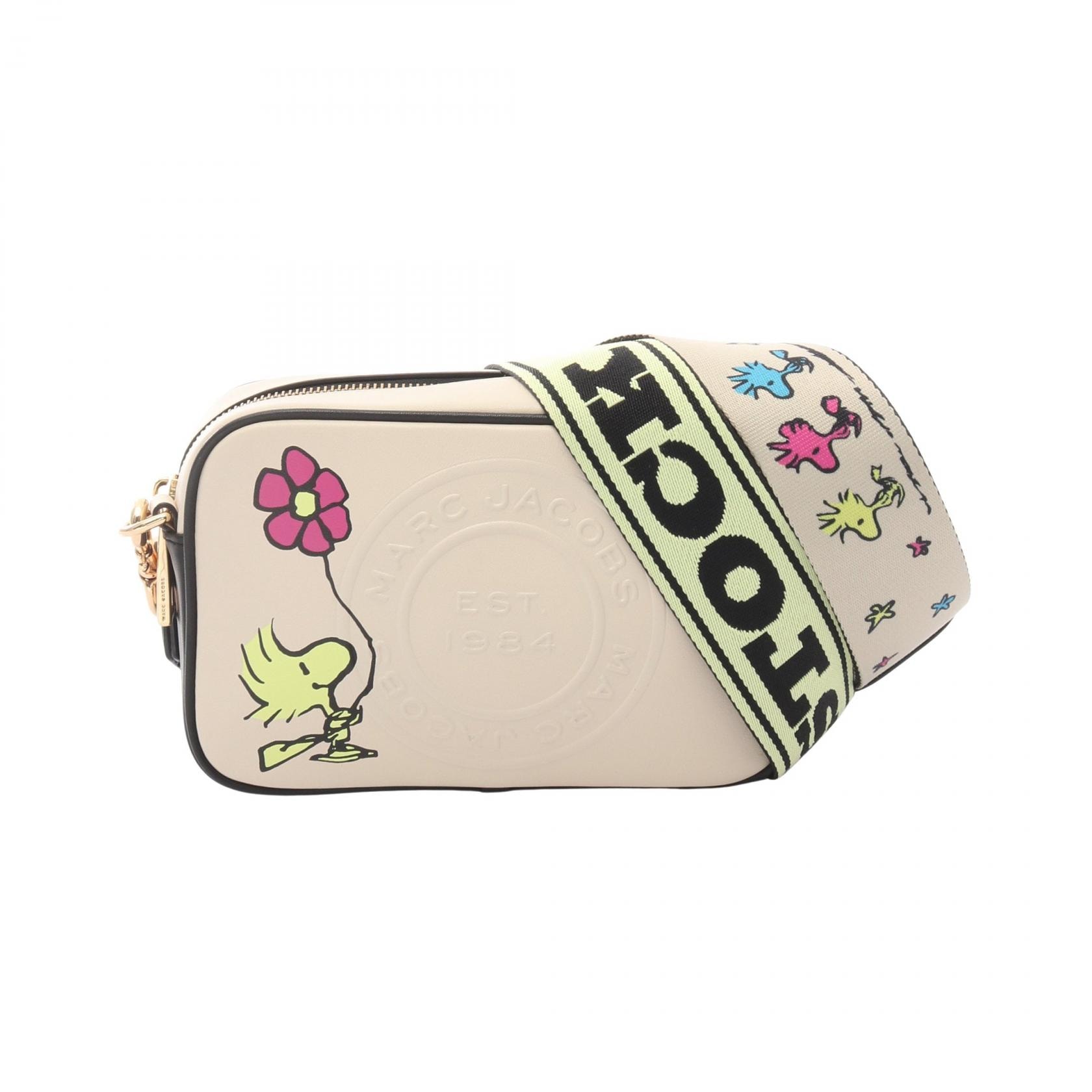 マークジェイコブス MARC JACOBS MARC JACOBS × PEANUTS ショルダーバッグ バッグ レザー レディース アイボリー系 4S3HCR011H01 【中古】