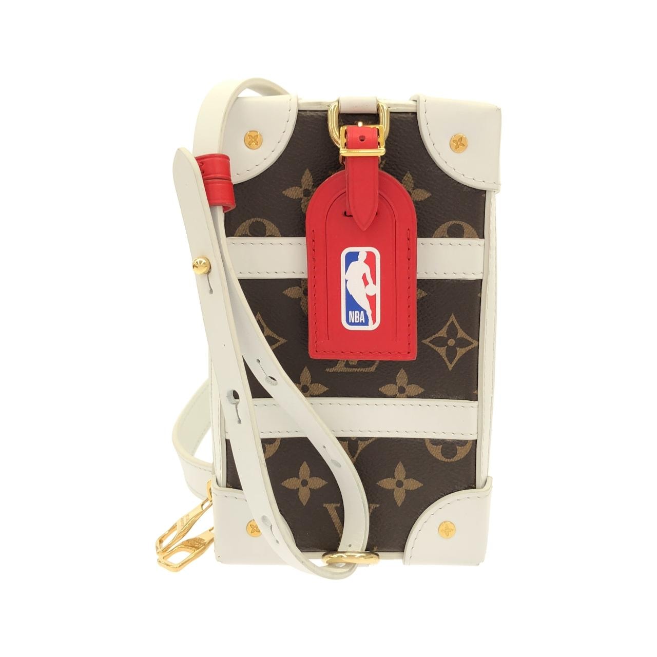 ルイヴィトン モノグラム(LVxNBA) ソフトトランク フォーンボックス M80102 ショルダーバッグ