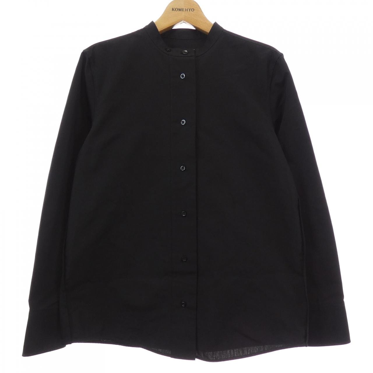 JIL SANDER ジルサンダー カジュアルシャツ XS 黒 【古着】【中古】【送料無料】 JIL SANDER - JIL SANDER ジルサンダー ブラウス XS 黒 【古着】【中古