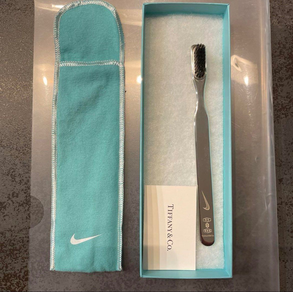 Tiffany & Co. x Nike Shoe Brush "Sterling Silver"