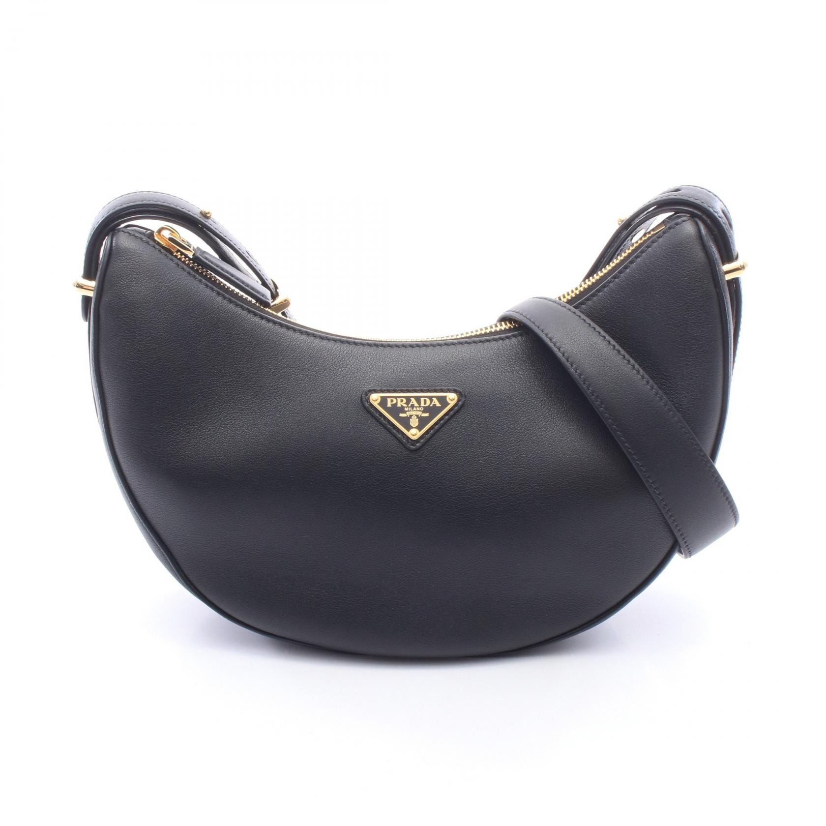 プラダ PRADA ショルダーバッグ バッグ レザー レディース ブラック系 1BC2742CYSF0002 【新品】