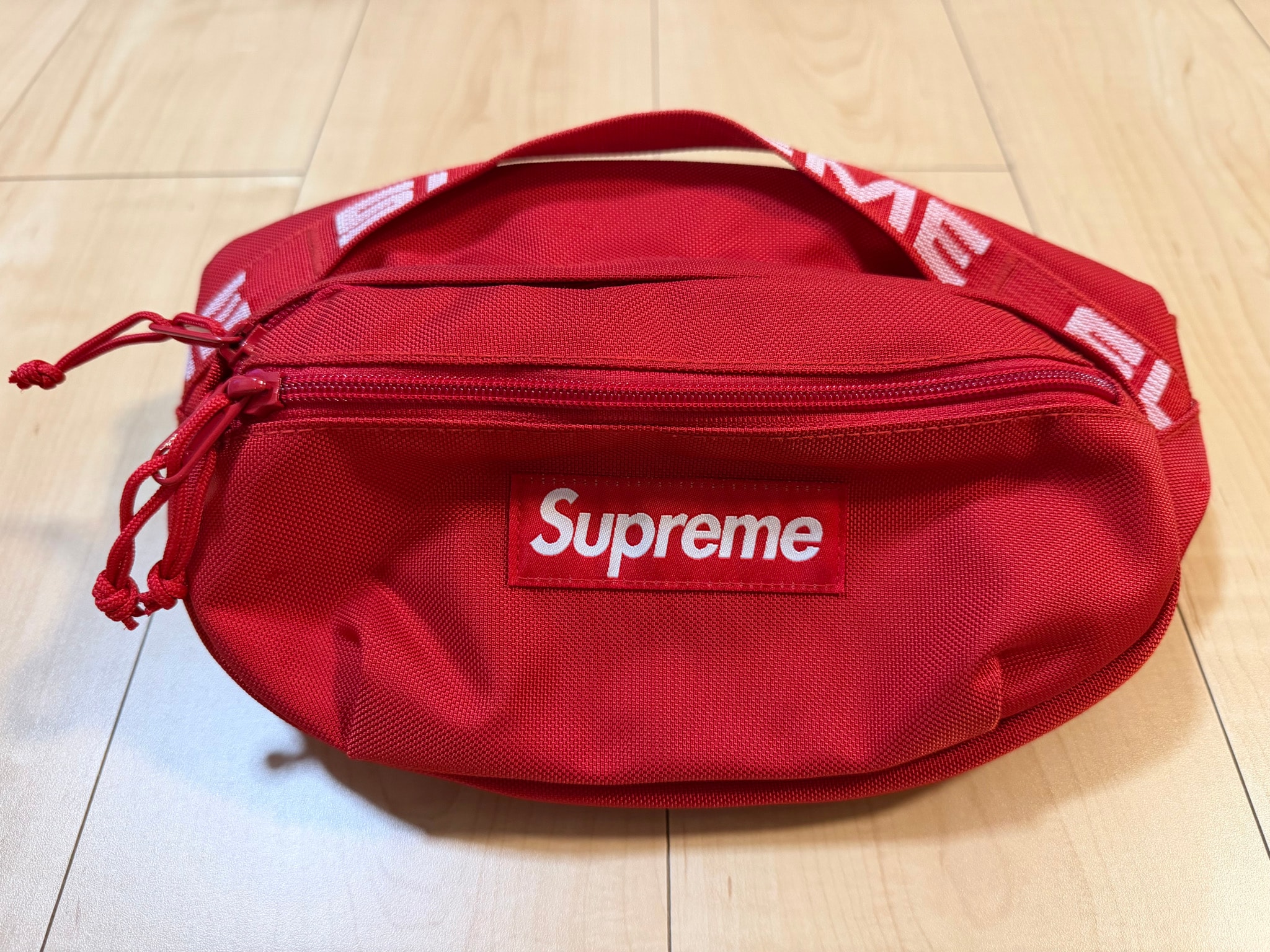 Supreme 18SS Waist Bag "Red"