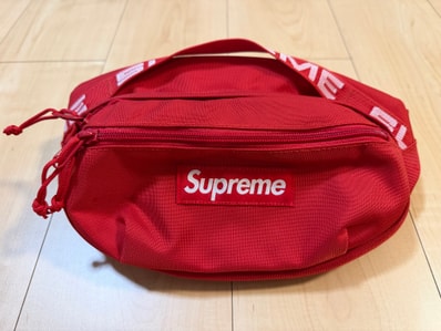 Supreme 18SS Waist Bag "Red"