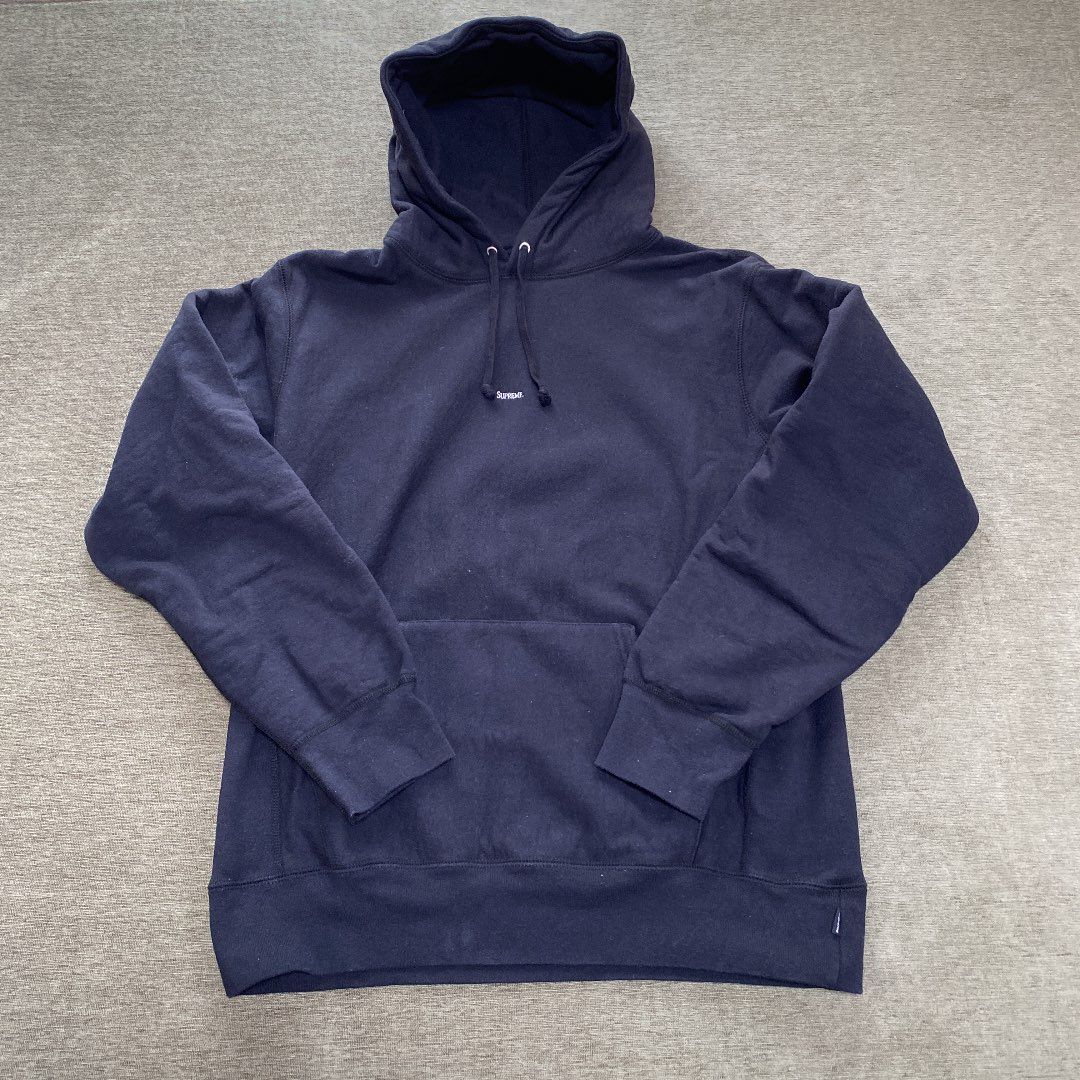 SUPREME Micro Logo Hooded Sweatshirt